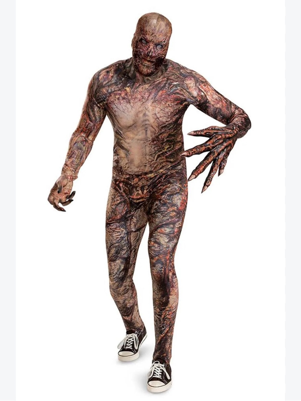 Stranger Things Vecna Costume Full-Body Jumpsuit Halloween M 38-40 NEW Netflix